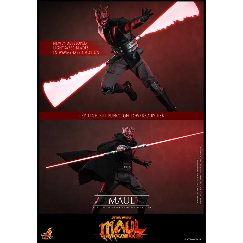 Star Wars: Maul Shadow Lord Maul Hot Toys