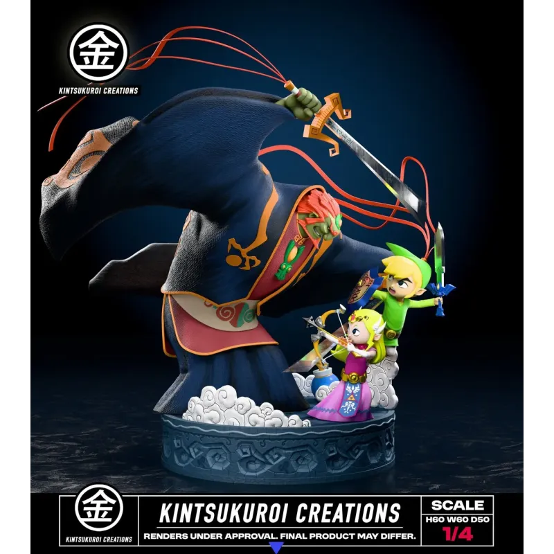 The Legend of Zelda Wind Waker Final Battle Kintsukuroi Studio
