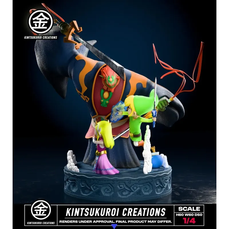 The Legend of Zelda Wind Waker Final Battle Kintsukuroi Studio