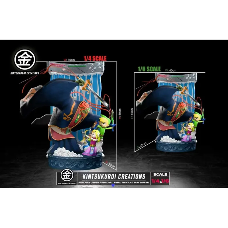 The Legend of Zelda Wind Waker Final Battle Kintsukuroi Studio
