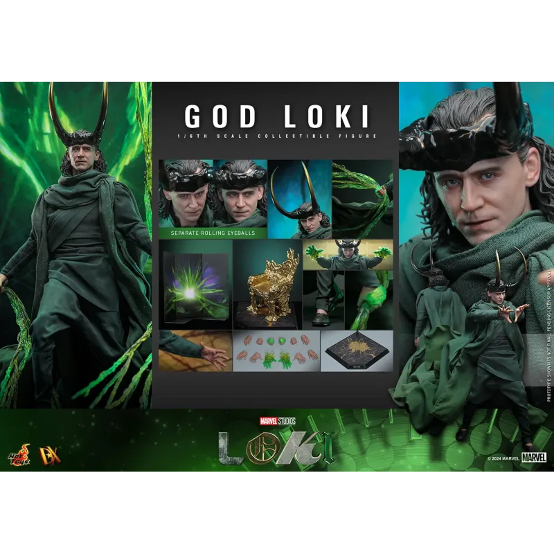 Marvel God Loki Hot Toys