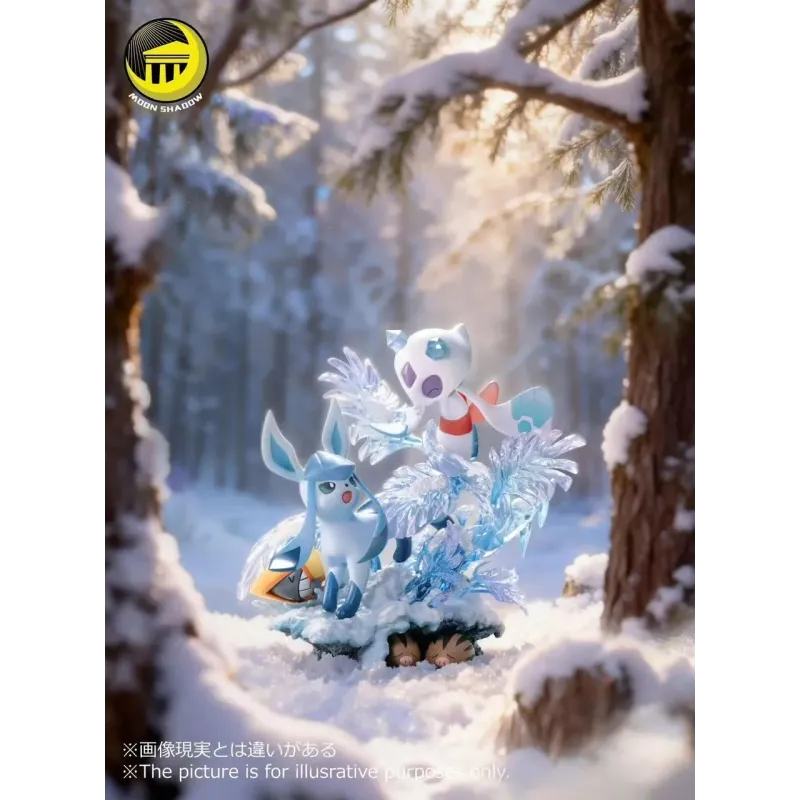 Pokemon Glaceon & Froslass Moon Shadow Studio