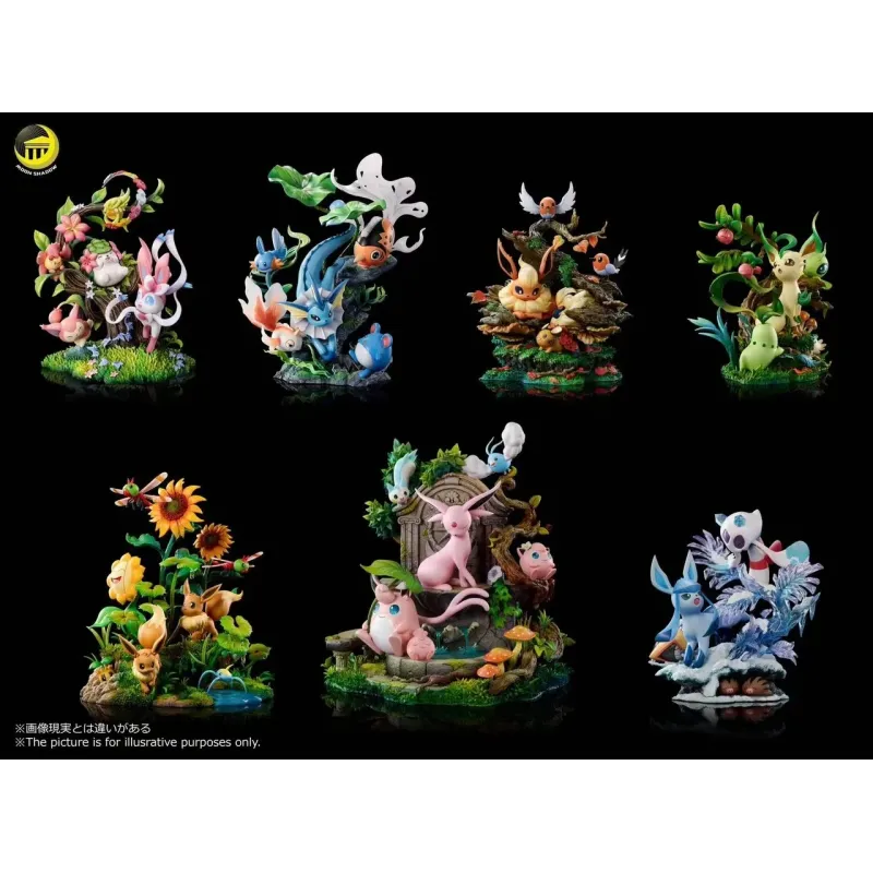 Pokemon Glaceon & Froslass Moon Shadow Studio