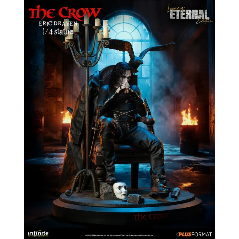 The Crow Eric Draven Infinite Statue