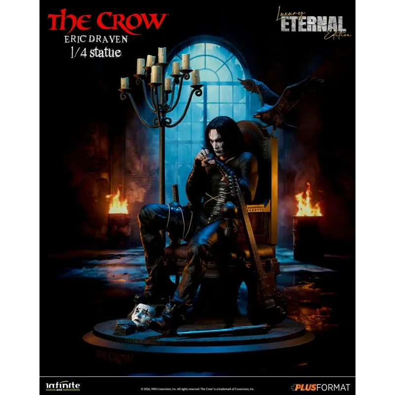 The Crow Eric Draven Infinite Statue