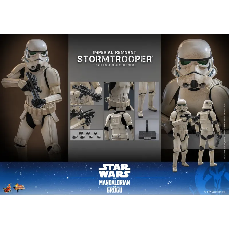 Star Wars: The Mandalorian & Grogu Imperial Remnant Stormtrooper Hot Toys