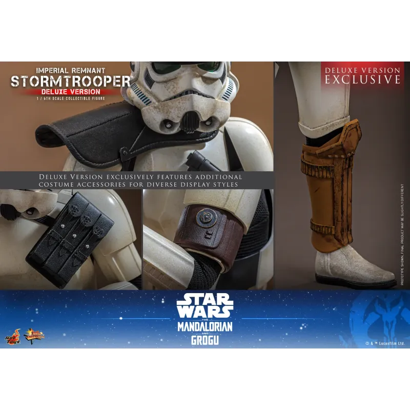 Star Wars: The Mandalorian & Grogu Imperial Remnant Stormtrooper Deluxe Ver. Hot Toys