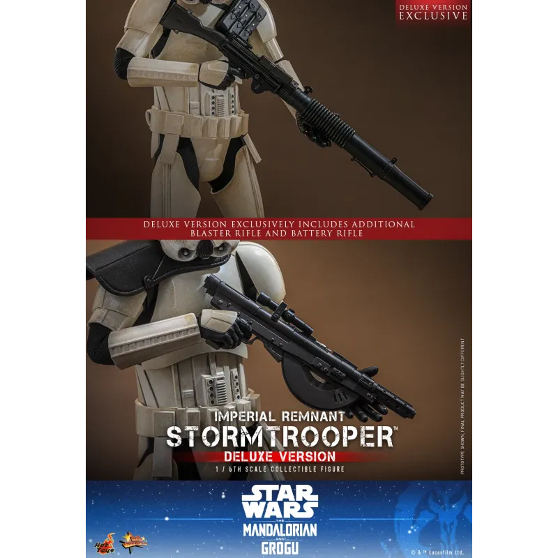 Star Wars: The Mandalorian & Grogu Imperial Remnant Stormtrooper Deluxe Ver. Hot Toys