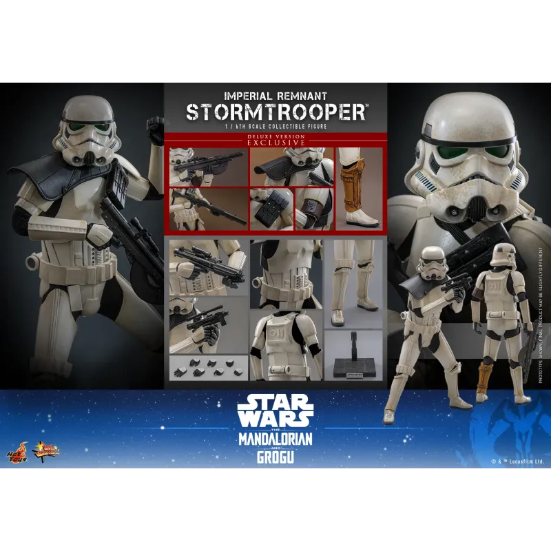 Star Wars: The Mandalorian & Grogu Imperial Remnant Stormtrooper Deluxe Ver. Hot Toys