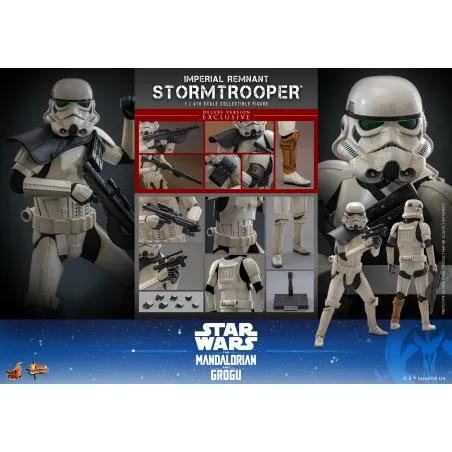 Star Wars: The Mandalorian & Grogu Imperial Remnant Stormtrooper Deluxe Ver. Hot Toys