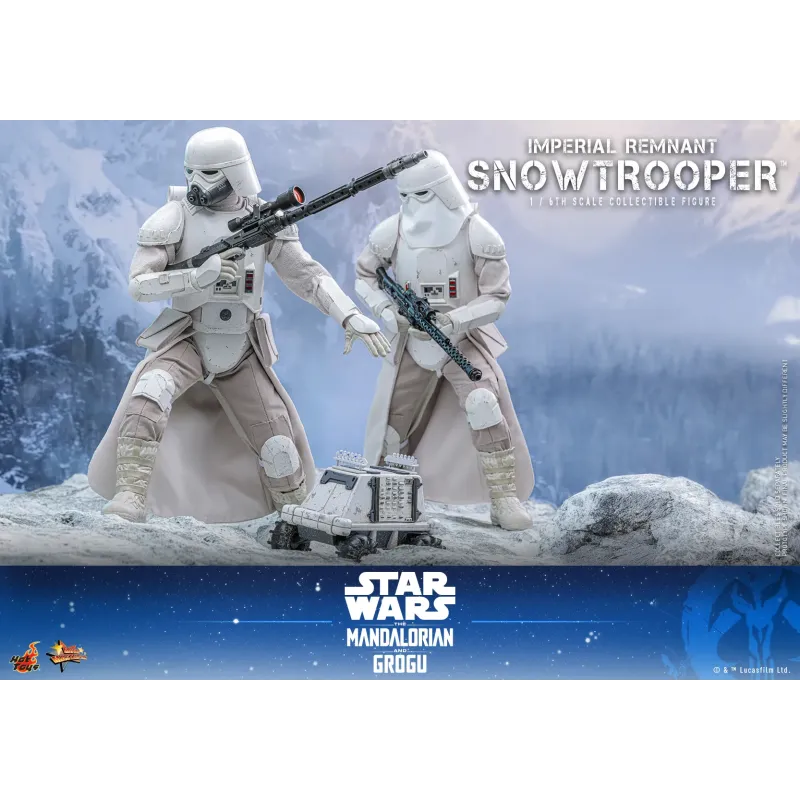 Star Wars: The Mandalorian & Grogu Imperial Remnant Snowtrooper Hot Toys