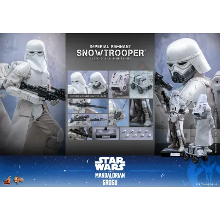 Star Wars: The Mandalorian & Grogu Imperial Remnant Snowtrooper Hot Toys