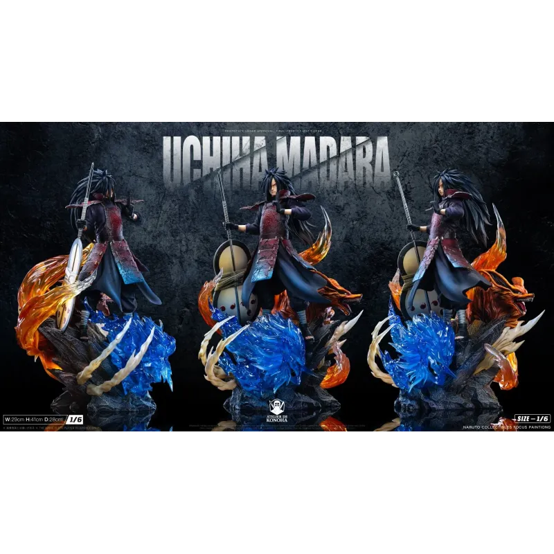 Naruto Shippuden Senju Hashirama & Uchiha Madara Atelier de Konoha