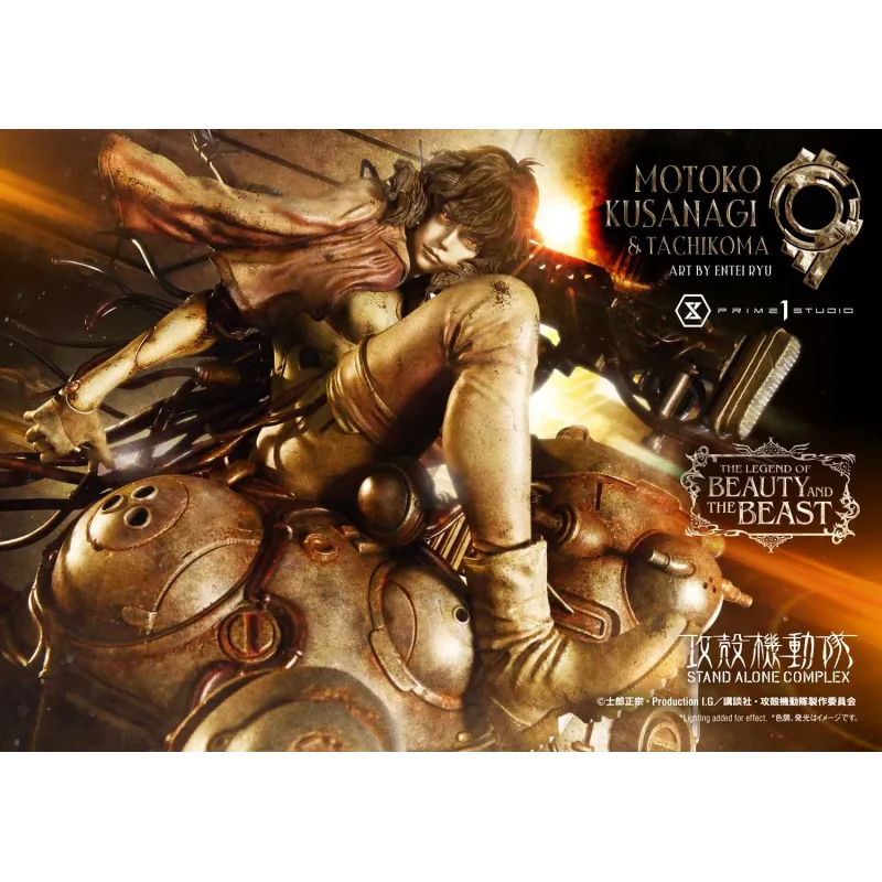 Ghost In The Shell Stand Alone Complex Motoko Kusanagi & Tachikoma Prime 1 Studio