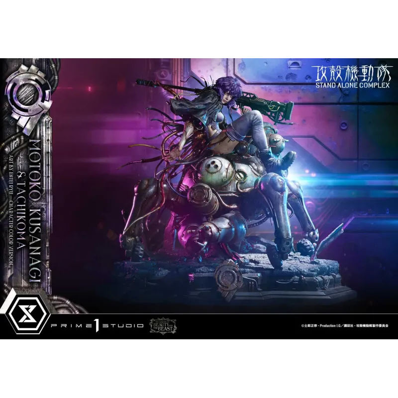 Ghost In The Shell Stand Alone Complex Motoko Kusanagi & Tachikoma Color Ver. Prime 1 Studio
