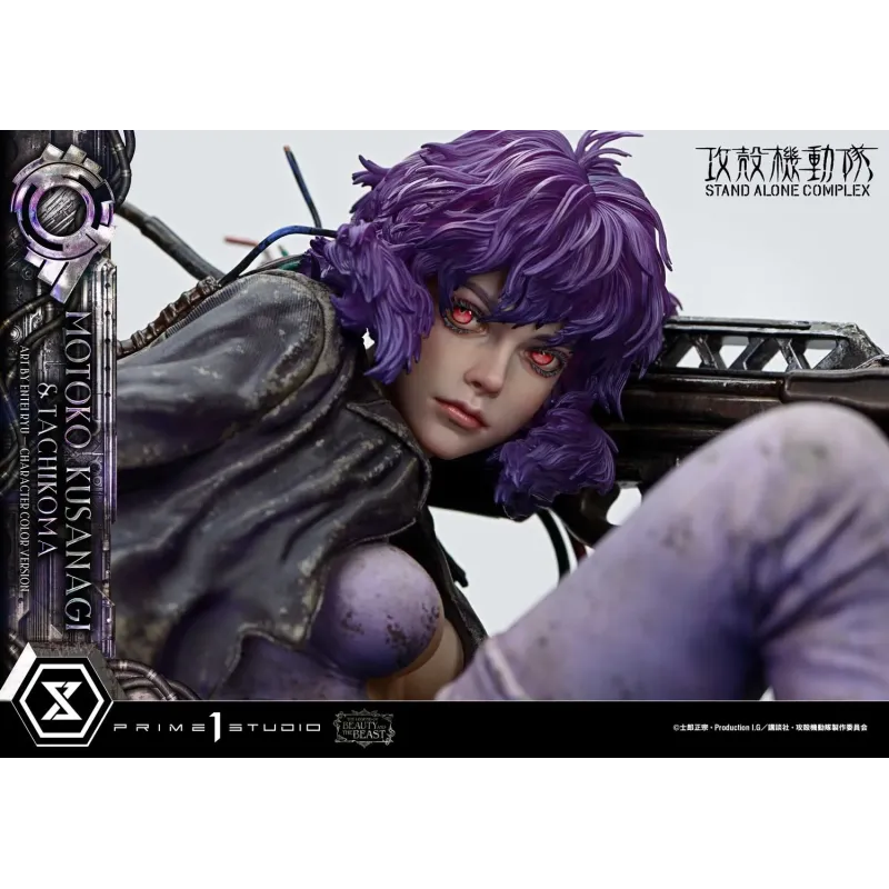 Ghost In The Shell Stand Alone Complex Motoko Kusanagi & Tachikoma Color Ver. Prime 1 Studio