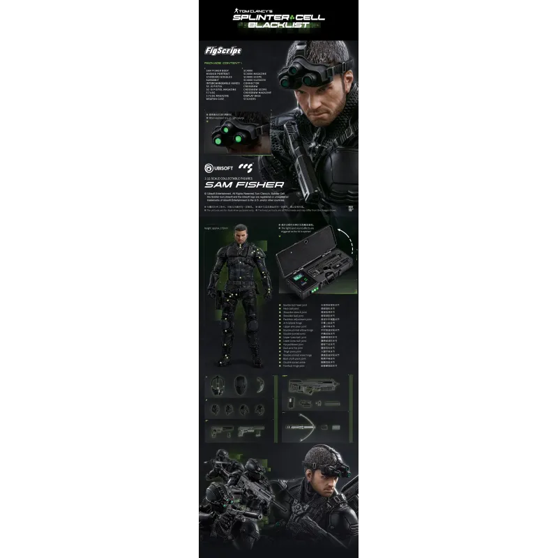 Splinter Cell Sam Fisher CCS Toys