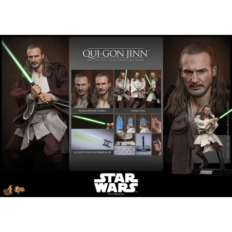 Star Wars: The Phantom Menace Qui-Gon Jinn Hot Toys