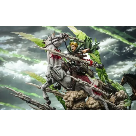 Attack on Titan Erwin Smith Death Charge Model Power Studio