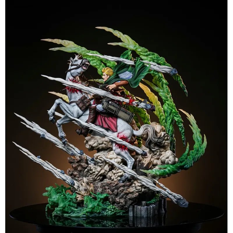 Attack on Titan Erwin Smith Death Charge Model Power Studio