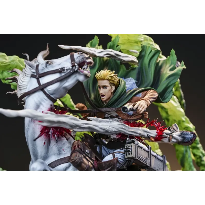 Attack on Titan Erwin Smith Death Charge Model Power Studio