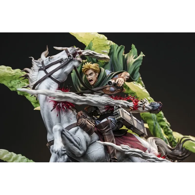 Attack on Titan Erwin Smith Death Charge Model Power Studio