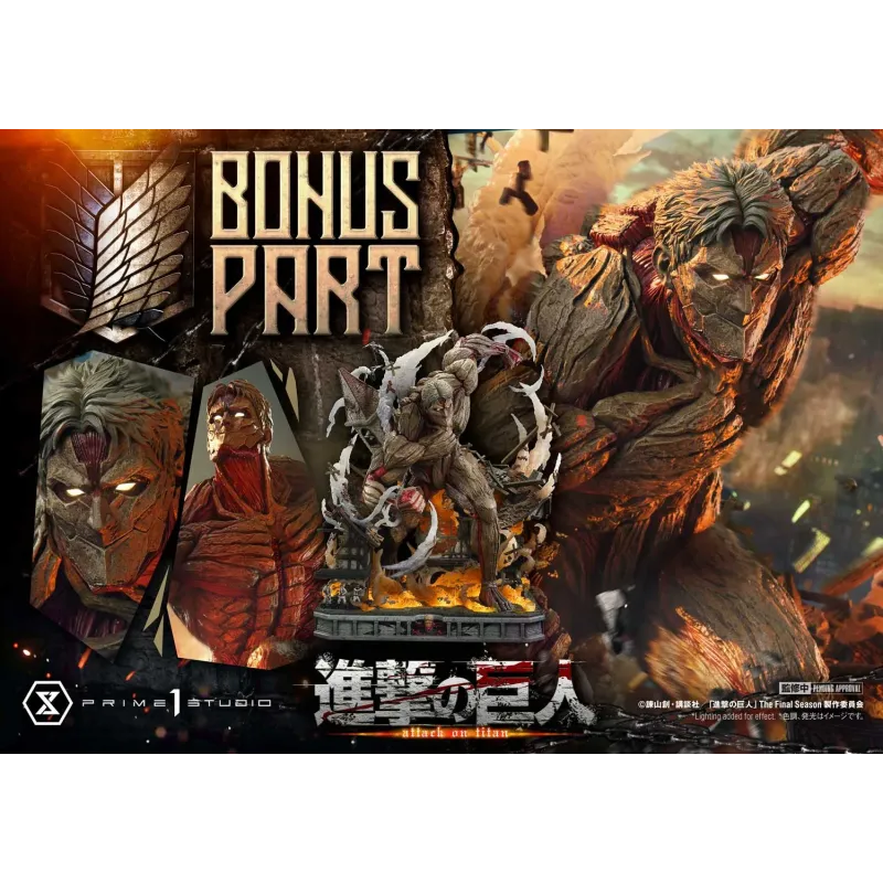 Attack on Titan Reiner Braun Armored Titan Prime 1 Studio