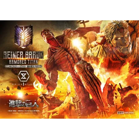Attack on Titan Reiner Braun Armored Titan Prime 1 Studio