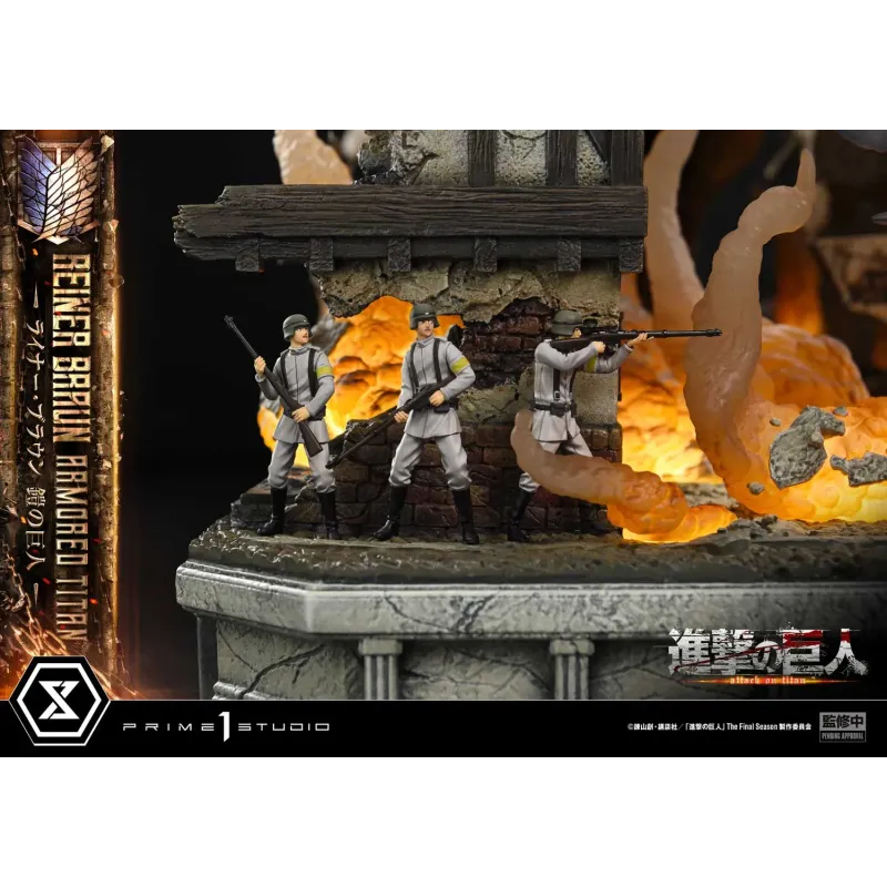 Attack on Titan Reiner Braun Armored Titan Prime 1 Studio