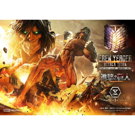 Attack on Titan Eren Yeager Attack Titan Prime 1 Studio