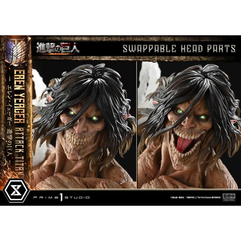 Attack on Titan Eren Yeager Attack Titan Prime 1 Studio