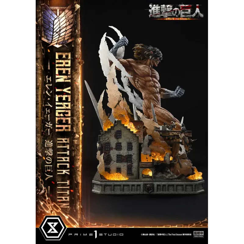 Attack on Titan Eren Yeager Attack Titan Prime 1 Studio