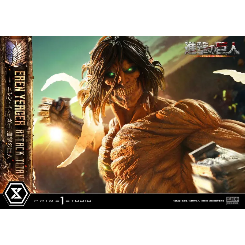 Attack on Titan Eren Yeager Attack Titan Prime 1 Studio