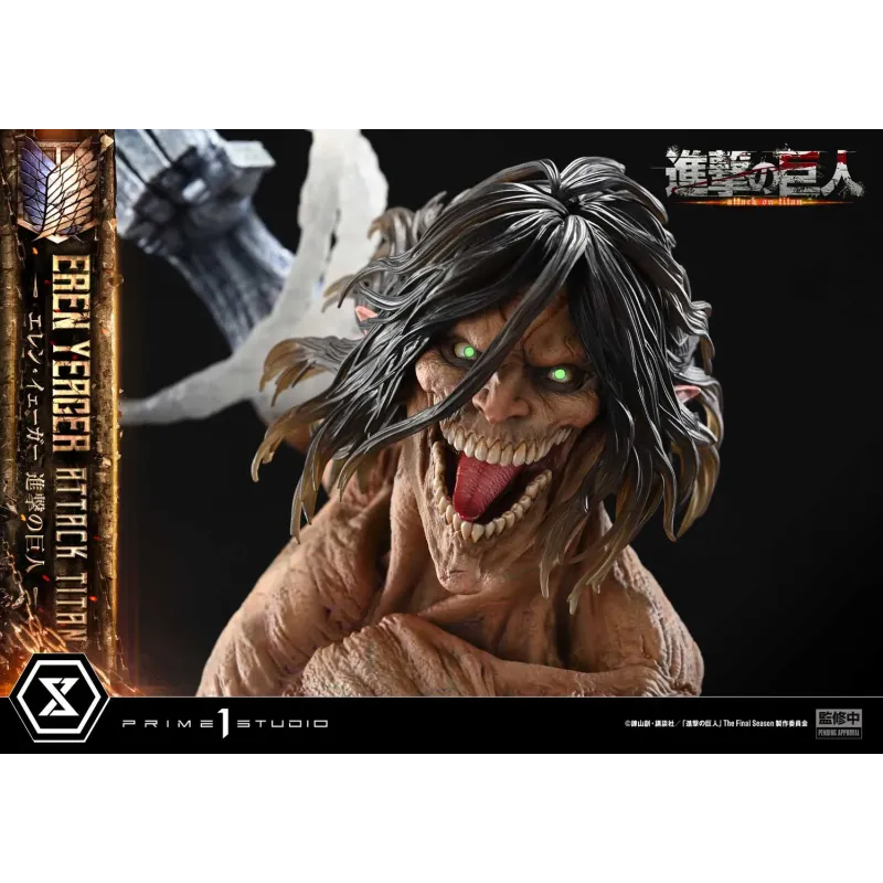 Attack on Titan Eren Yeager Attack Titan Prime 1 Studio
