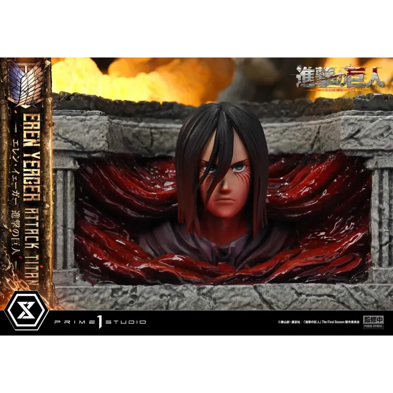 Attack on Titan Eren Yeager Attack Titan Prime 1 Studio