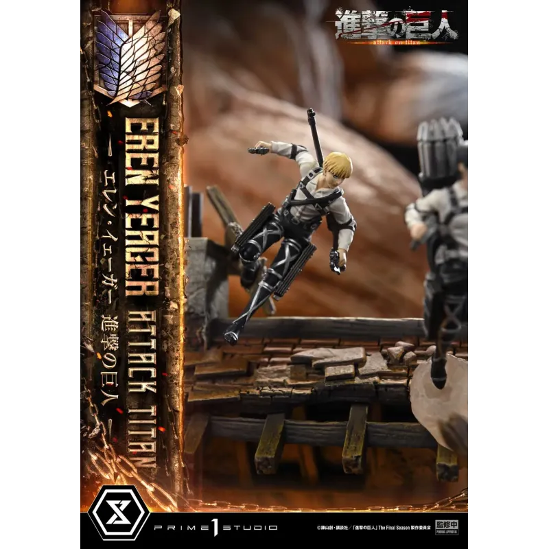 Attack on Titan Eren Yeager Attack Titan Prime 1 Studio