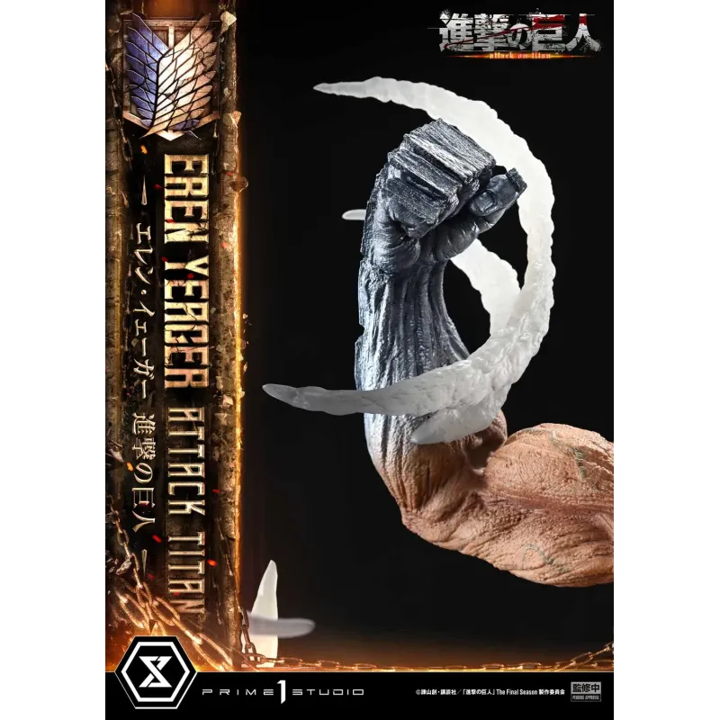 Attack on Titan Eren Yeager Attack Titan Prime 1 Studio