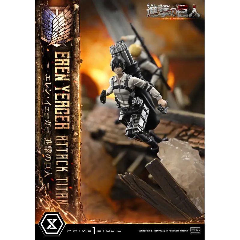 Attack on Titan Eren Yeager Attack Titan Prime 1 Studio