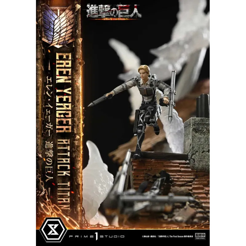 Attack on Titan Eren Yeager Attack Titan Prime 1 Studio
