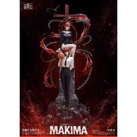 Chainsaw Man Makima Bad Girl Mountain Rain Cloud Studio