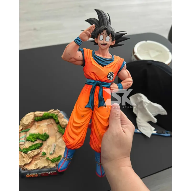 Dragon Ball Z Goku & Chichi Sky End Studio