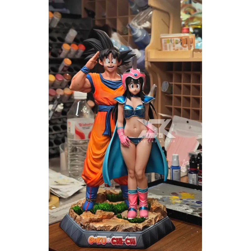 Dragon Ball Z Goku & Chichi Sky End Studio