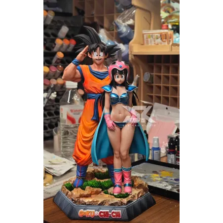 Dragon Ball Z Goku & Chichi Sky End Studio