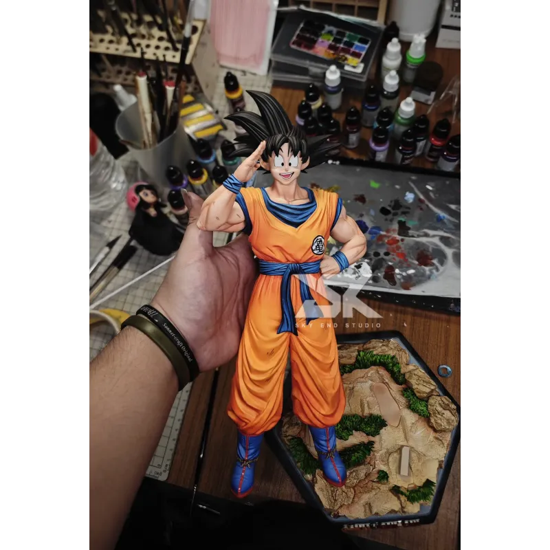 Dragon Ball Z Goku & Chichi Sky End Studio