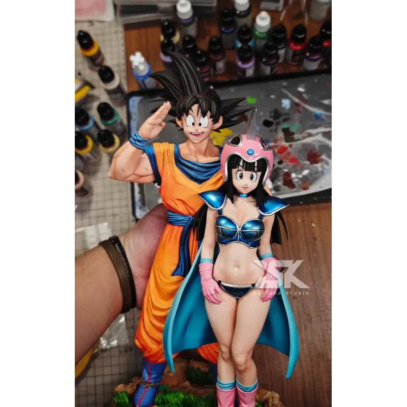 Dragon Ball Z Goku & Chichi Sky End Studio