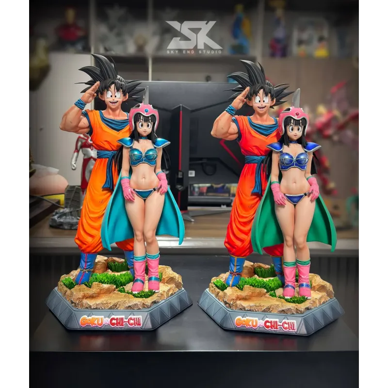 Dragon Ball Z Goku & Chichi Sky End Studio