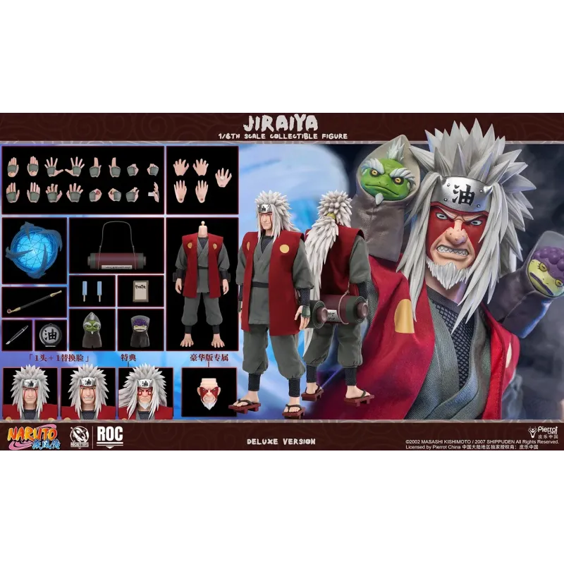 Naruto Shippuden Jiraiya Rocket Toys Studio