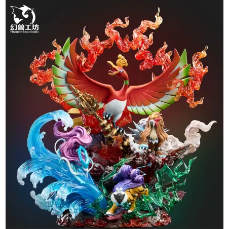 Pokémon Ho-Oh X Legendary Beasts Phantom Beast Studio