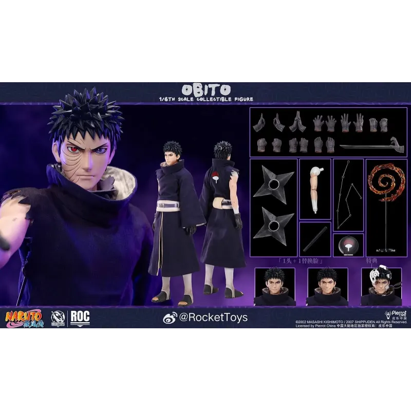 Naruto Shippuden Obito Rocket Toys Studio