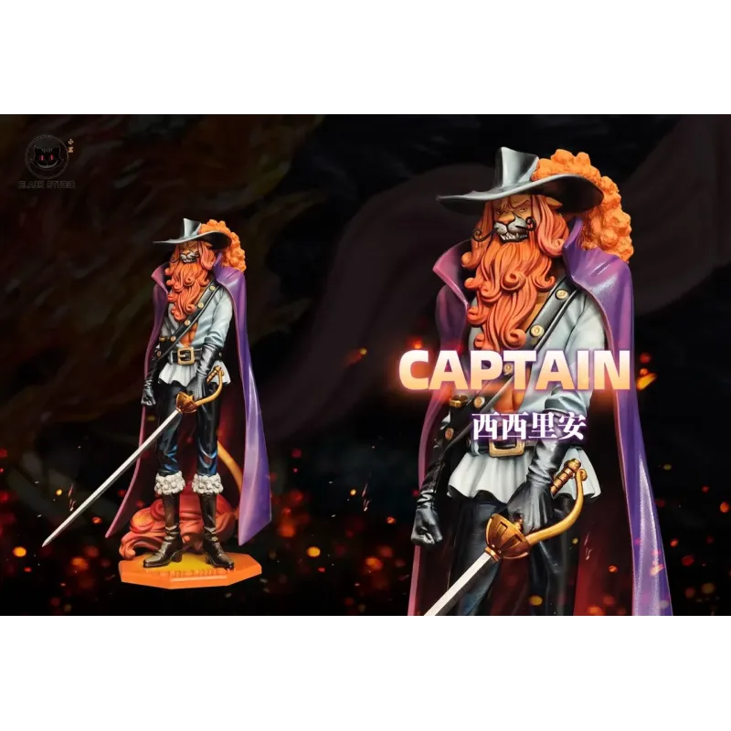 One Piece Shishilian x Concelot x Giovanni Black Studio